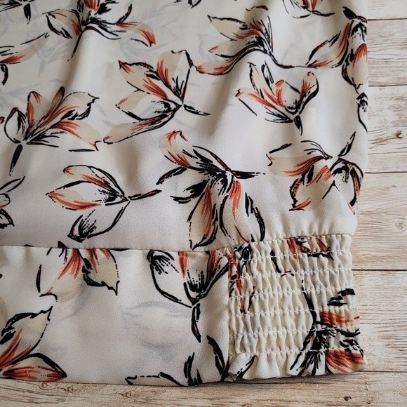 Sienna Sky Smocked Ivory Floral Top | Smocked Top | Sienna Sky Top - Picture 2 of 14